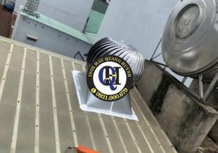 Thay Quả Cầu Thông Gió Cũ Cho Nhà Xưởng  Bình Phước– Kiểm Tra Chân Đế Và Độ Kín