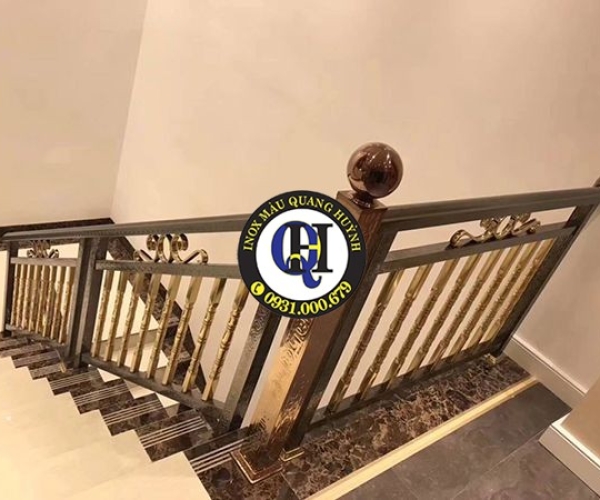 Cầu thang inox Tân Uyên bền đẹp, bảo hành dài hạn - 0931 000 679 - Thi công uy tín
