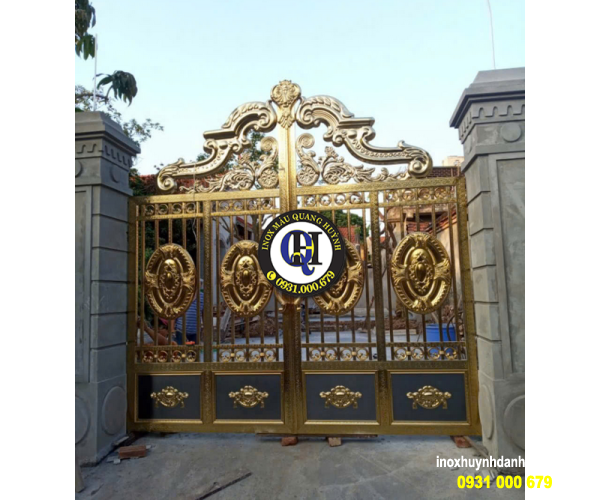 Cổng Inox PVD – Chọn Mẫu Theo Mặt Tiền 