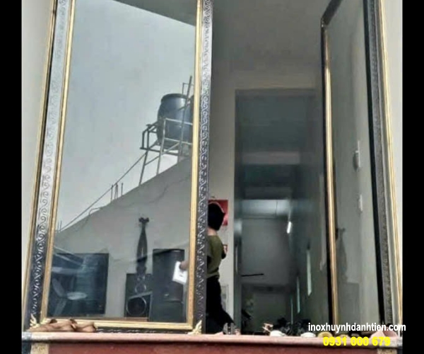 Gia Công Khung Cửa Kính Inox Theo Bản Vẽ Công Trình Tại Bình Long – Chuẩn Tiến Độ 