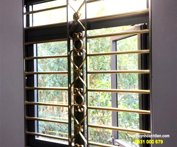 Khung Bảo Vệ Inox Mạ Màu PVD Đồng Xoài | Gia Công Theo Yêu Cầu