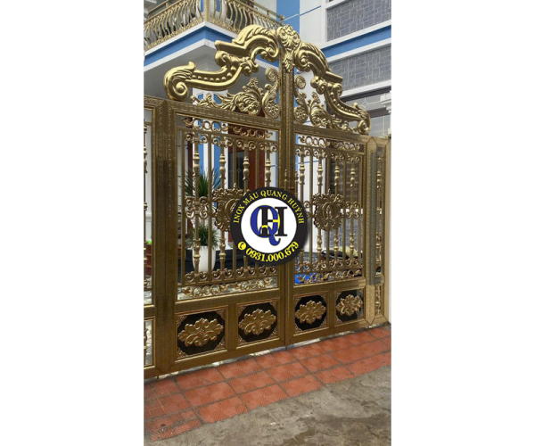 Top 50+ Mẫu Cửa Cổng Inox Mạ Màu Đẹp Quận 3 - Sang Trọng, Giá Rẻ