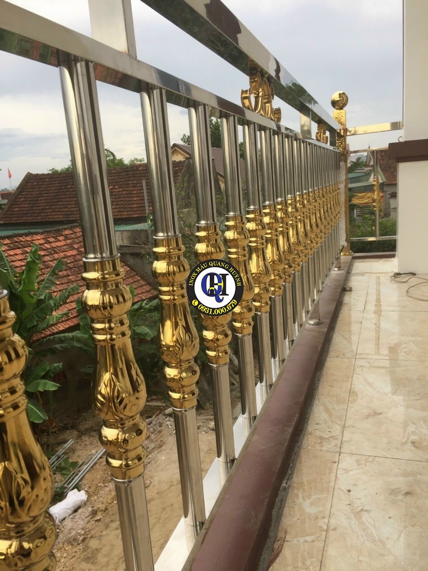 Lan can inox Long Thành cho biệt thự và nhà vườn  - 0931 000 679