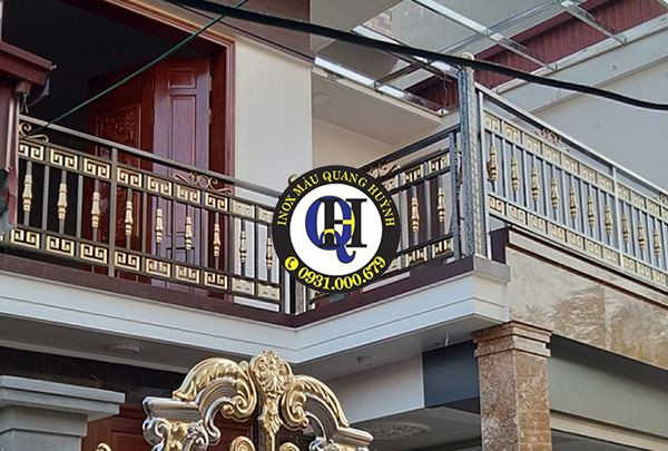 Lan can inox Thuận An thiết kế hiện đại, giá hợp lý - 0931 000 679 