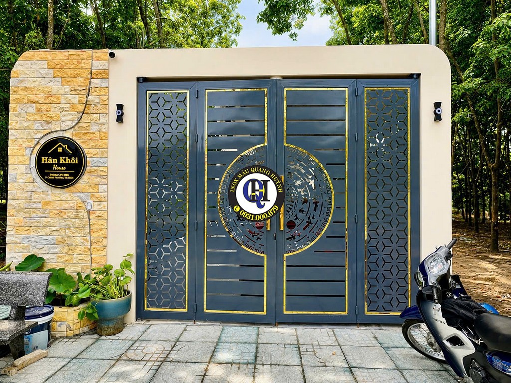 Thi Công Cửa Cổng Sắt Bình Dương 0931 000 679 – Trọn Gói, Bền Đẹp, Mẫu Mới 2026