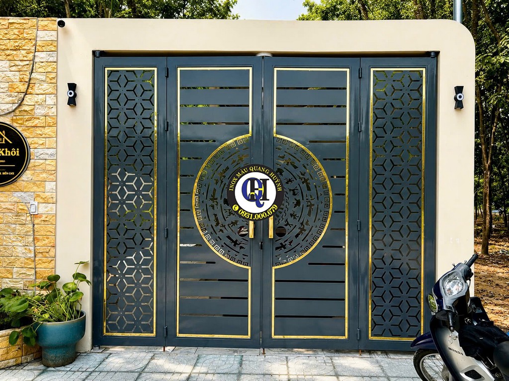 Thi Công Cửa Cổng Sắt Bình Dương 0931 000 679 – Trọn Gói, Bền Đẹp, Mẫu Mới 2026