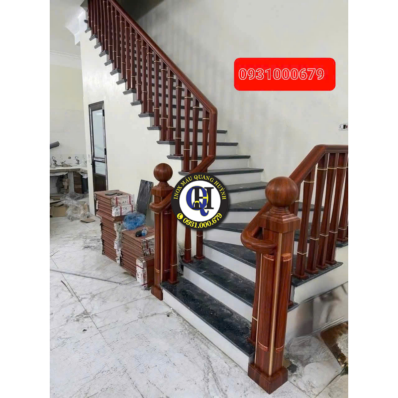 Thi Công Cầu Thang Nhôm Định Hình Tại Cẩm Mỹ&nbsp;