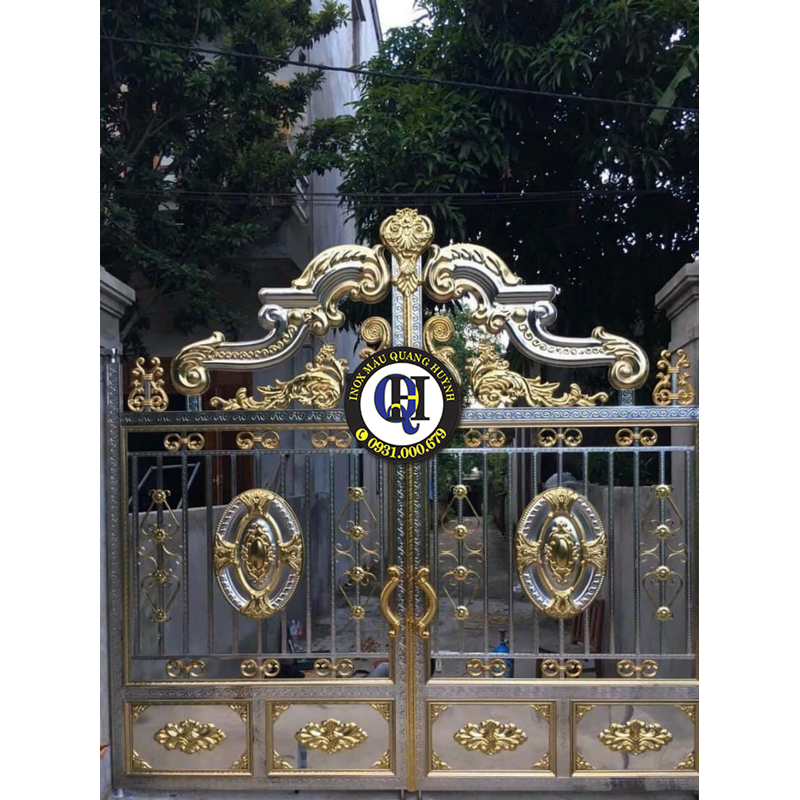 Cửa Cổng Inox PVD  Tại Bình Phước – Giải Pháp Cho Nhà Phố Hiện Đại