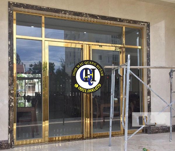 Gia Công Khung Cửa Kính Inox Theo Bản Vẽ Công Trình Tại Bình Long – Chuẩn Tiến Độ