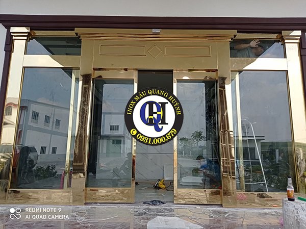 Gia Công Khung Cửa Kính Inox Theo Bản Vẽ Công Trình Tại Bình Long – Chuẩn Tiến Độ