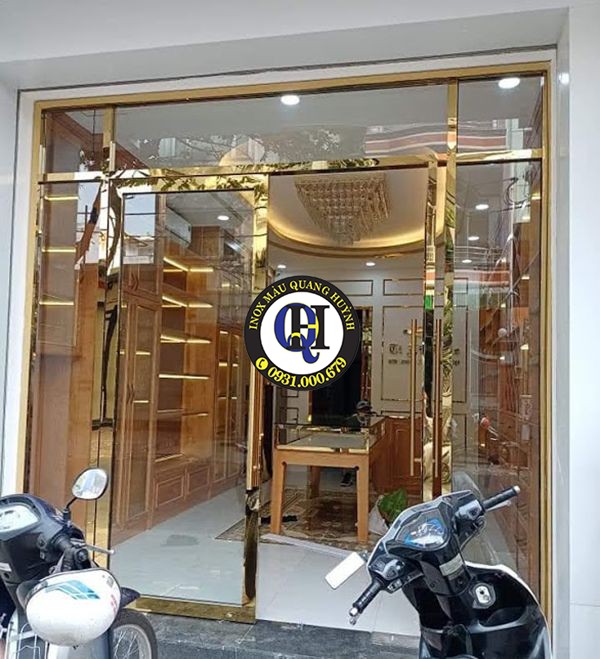 Thi công cửa kính khung inox Quận 7 0931 000 679 – Thiết Kế Sang Trọng, Bền Đẹp