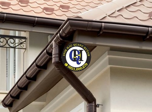 Máng Xối Inox Cho Nhà Phố & Biệt Thự Đẹp Bền Tại Bến Cát