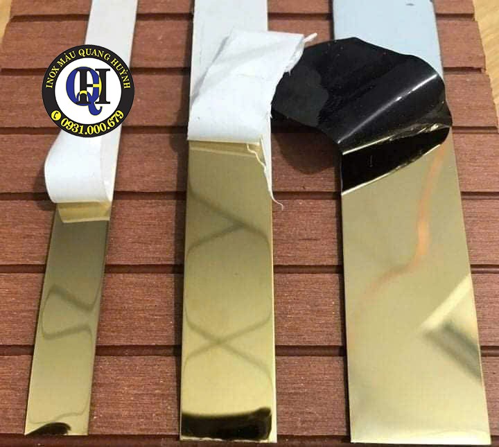 Tay Vịn Inox Mạ Vàng Cho Cầu Thang tại Thủ Dầu Một Bình Dương