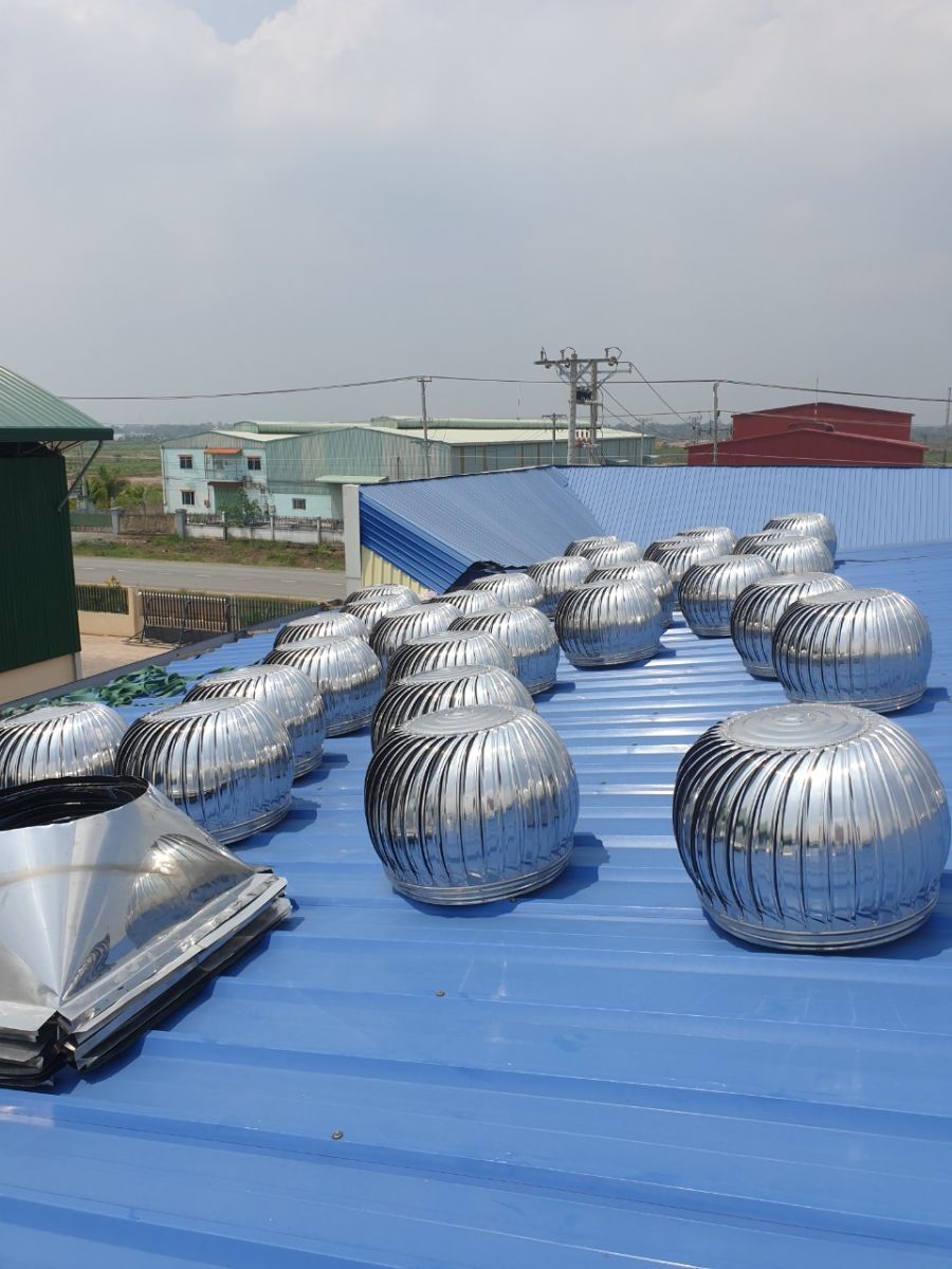 Quả Cầu Thông Gió Inox Mái Nhà Định Quán – Chọn Đường Kính Theo Diện Tích Mái 