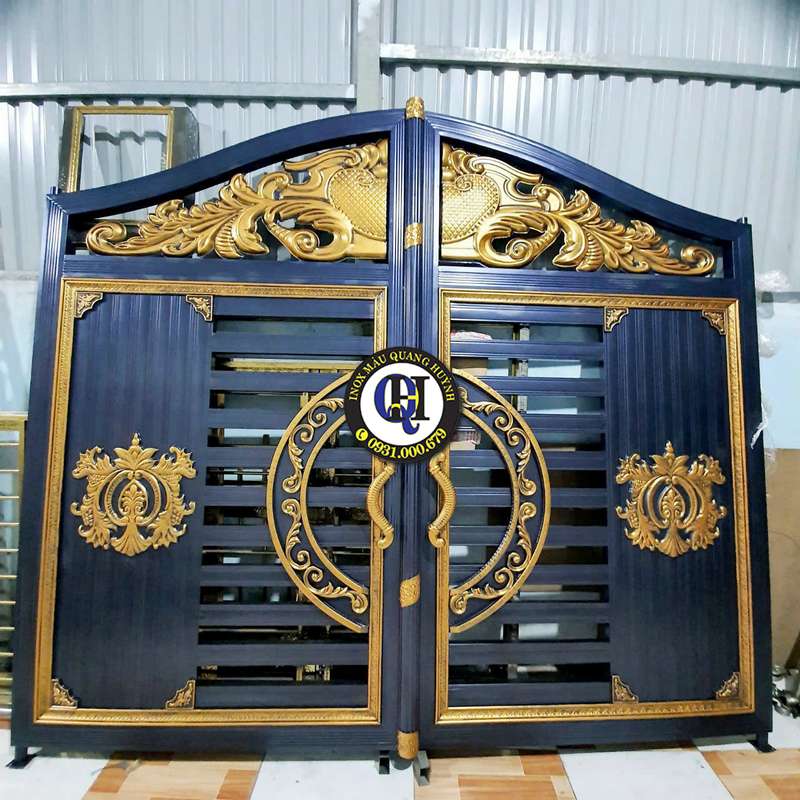 Cổng Inox Sơn Nung Nhập Khẩu – Chọn Màu Và Kiểu Dáng Thế Nào?