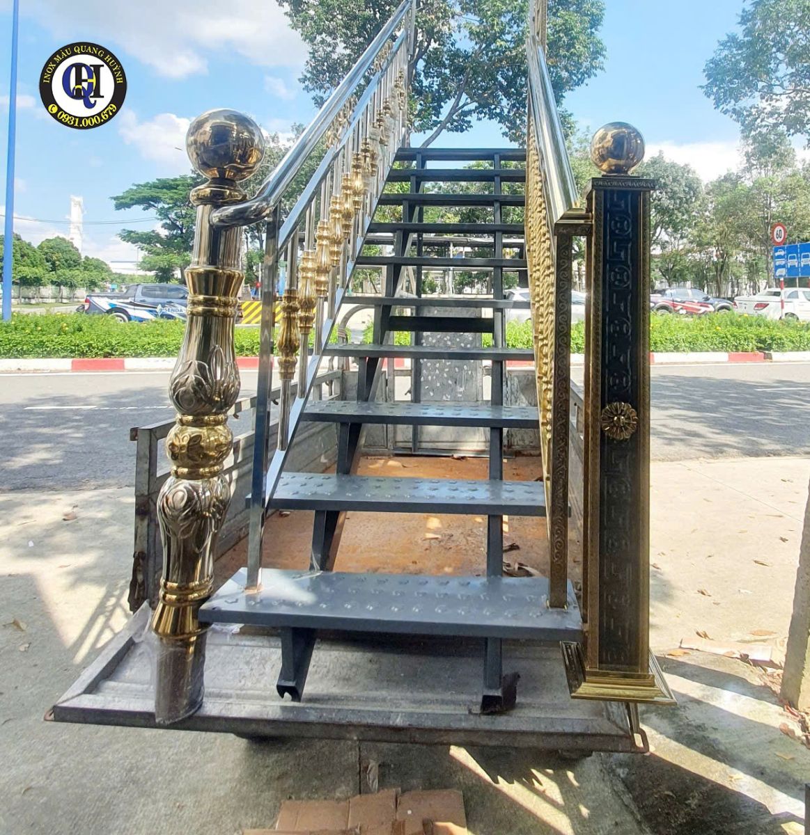 Cầu Thang Inox Đẹp Bình Dương 2026 - Nghệ Thuật Nâng Tầm Kiến Trúc #TOP1