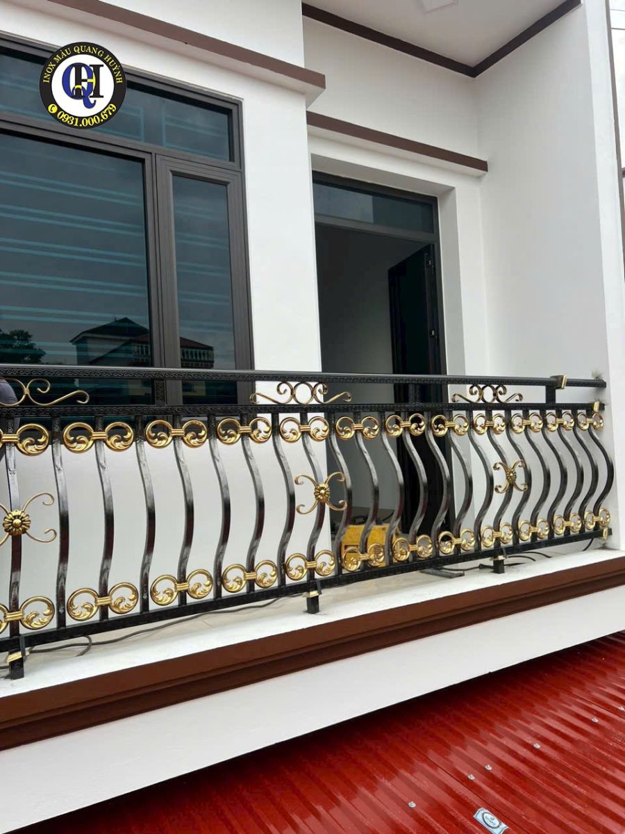 Lan Can Inox Mạ Màu Đồng Xoài - Giải Pháp Kiến Trúc Thượng Lưu #TOP1