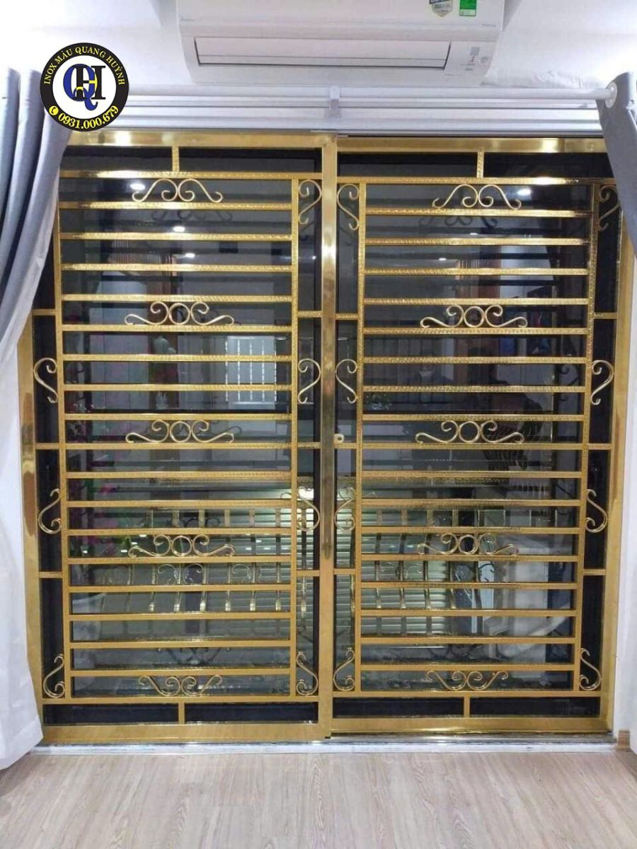 Khung Bảo Vệ Inox Mạ Màu PVD Đồng Xoài | Gia Công Theo Yêu Cầu