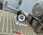 Lắp quả cầu hút nhiệt inox KCN Rạch Bắp - Lh 0931 000 679 Mr Huỳnh